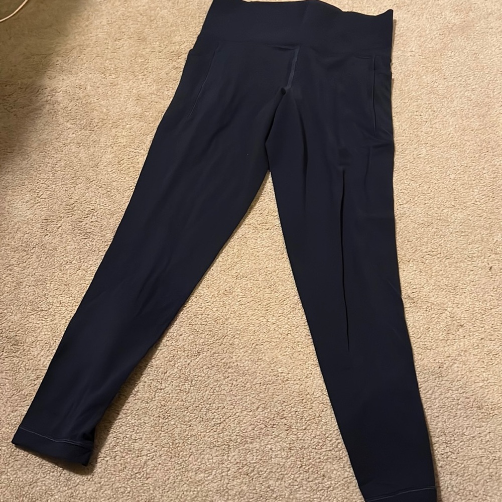Athleta leggings navy